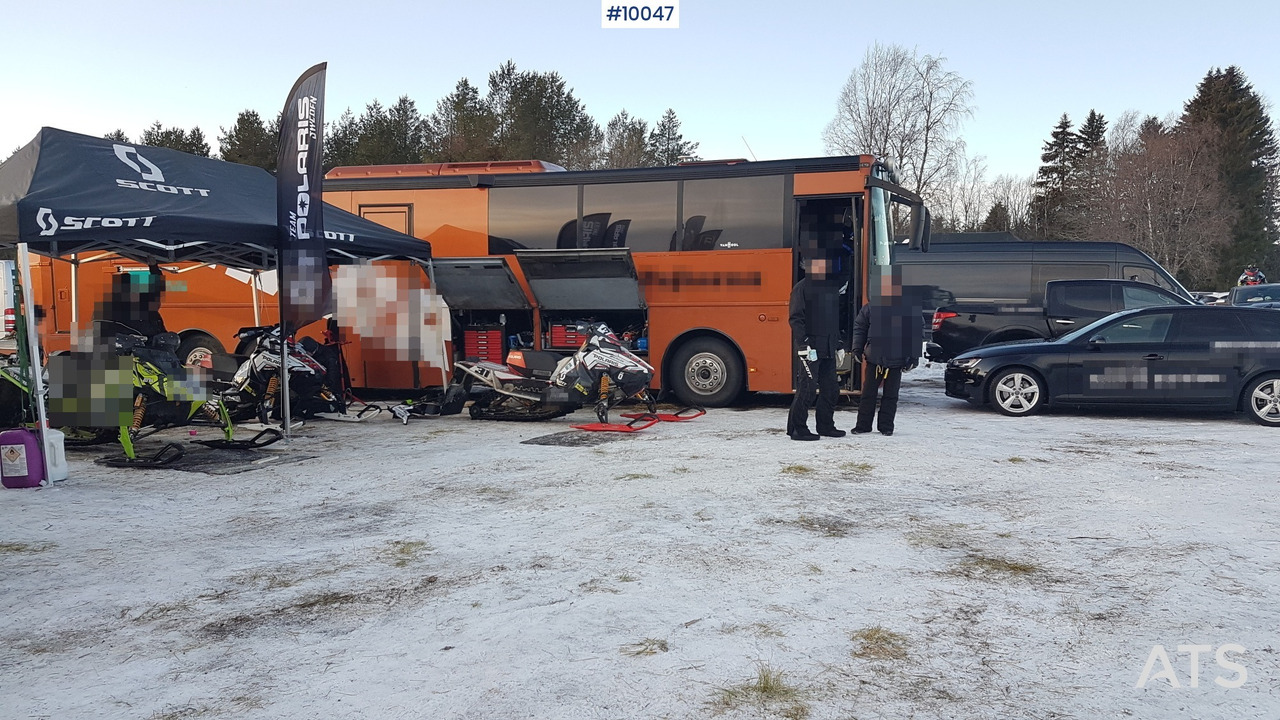 VOLVO B10M-70B Motorhome / Snowmobile bus with rear lift - Кемпер ван: снимка 2 VOLVO B10M-70B Motorhome / Snowmobile bus with rear lift - Кемпер ван: снимка 2