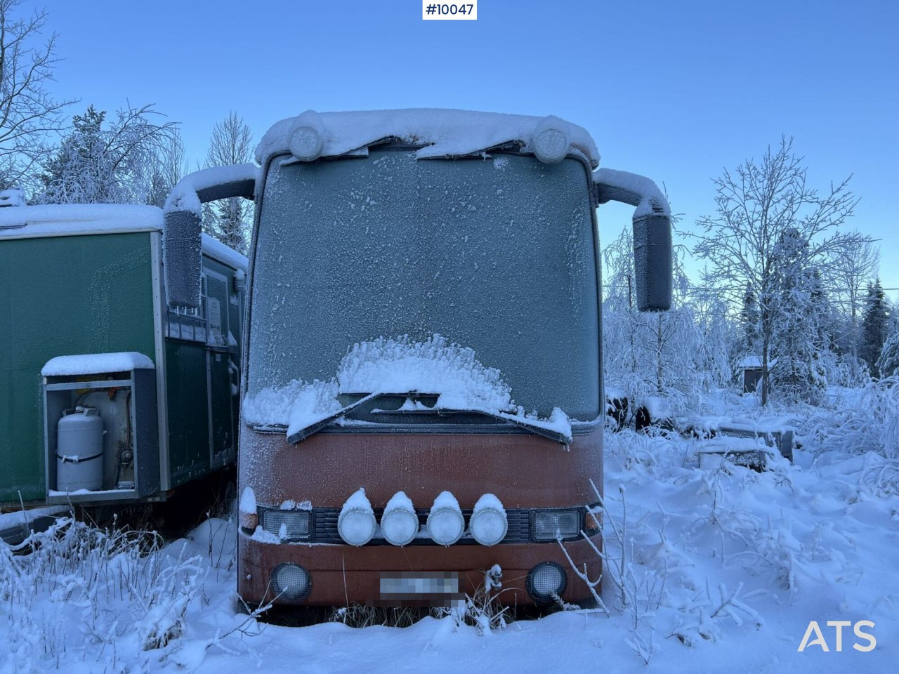 Кемпер ван VOLVO B10M-70B Motorhome / Snowmobile bus with rear lift: снимка 17