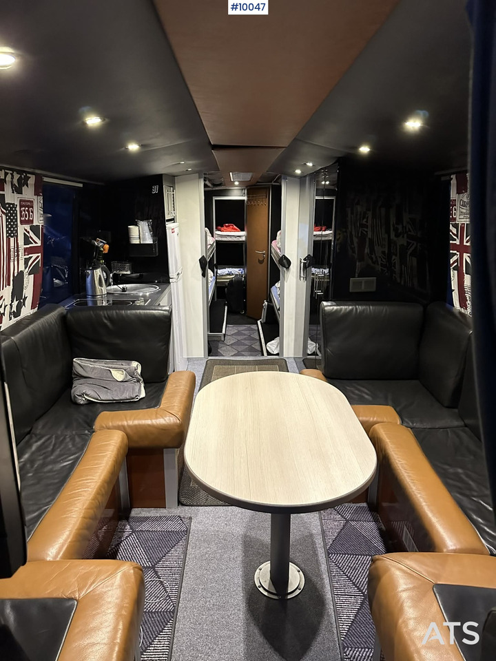 Кемпер ван VOLVO B10M-70B Motorhome / Snowmobile bus with rear lift: снимка 7