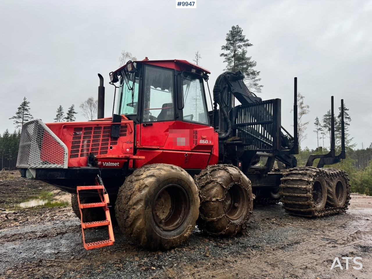 Valmet 860 forwarder (VIDEO) - Форвардер: снимка 1 Valmet 860 forwarder (VIDEO) - Форвардер: снимка 1