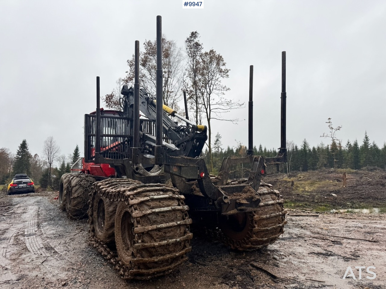 Valmet 860 forwarder (VIDEO) - Форвардер: снимка 5 Valmet 860 forwarder (VIDEO) - Форвардер: снимка 5