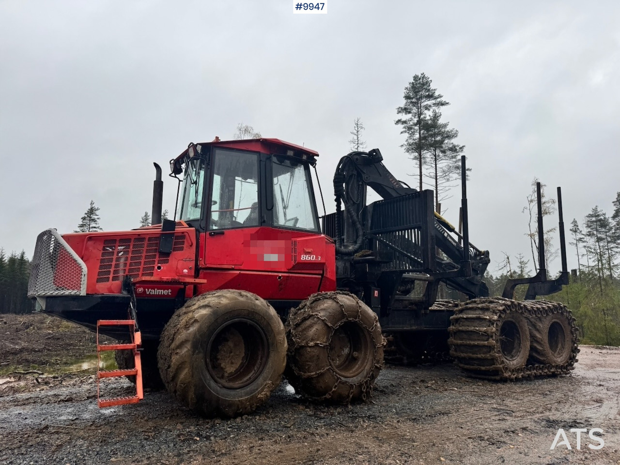 Valmet 860 forwarder (VIDEO) - Форвардер: снимка 2 Valmet 860 forwarder (VIDEO) - Форвардер: снимка 2