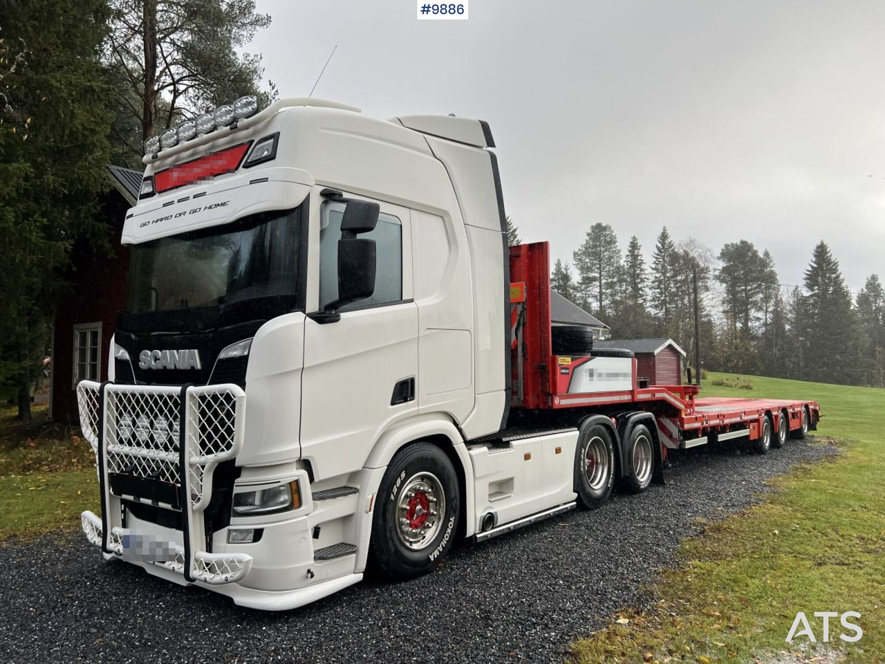 Scania R500 Tractor unit with Doll S3L Trombone Trailer - Влекач, Нискорамна площадка полуремарке: снимка 2 Scania R500 Tractor unit with Doll S3L Trombone Trailer - Влекач, Нискорамна площадка полуремарке: снимка 2