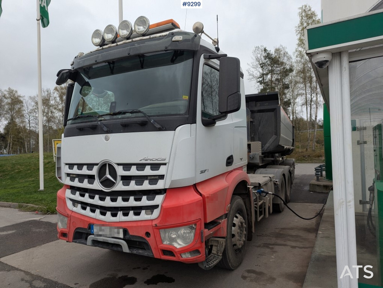 Tractor Unit Mercedes-Benz Arocs 3351 6x4 with tipper trailer - Влекач: снимка 1 Tractor Unit Mercedes-Benz Arocs 3351 6x4 with tipper trailer - Влекач: снимка 1