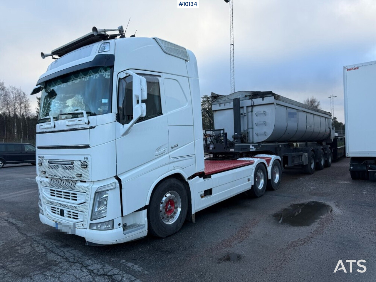 Tractor unit Volvo FH 540 6X4 with Langendorf tipper trailer - Влекач: снимка 1 Tractor unit Volvo FH 540 6X4 with Langendorf tipper trailer - Влекач: снимка 1