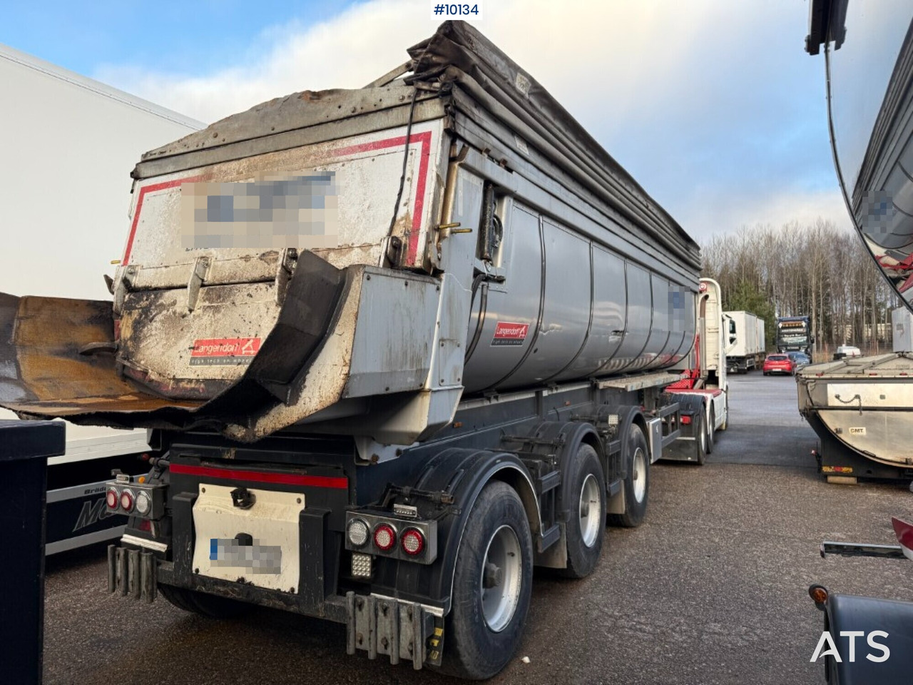 Tractor unit Volvo FH 540 6X4 with Langendorf tipper trailer - Влекач: снимка 5 Tractor unit Volvo FH 540 6X4 with Langendorf tipper trailer - Влекач: снимка 5