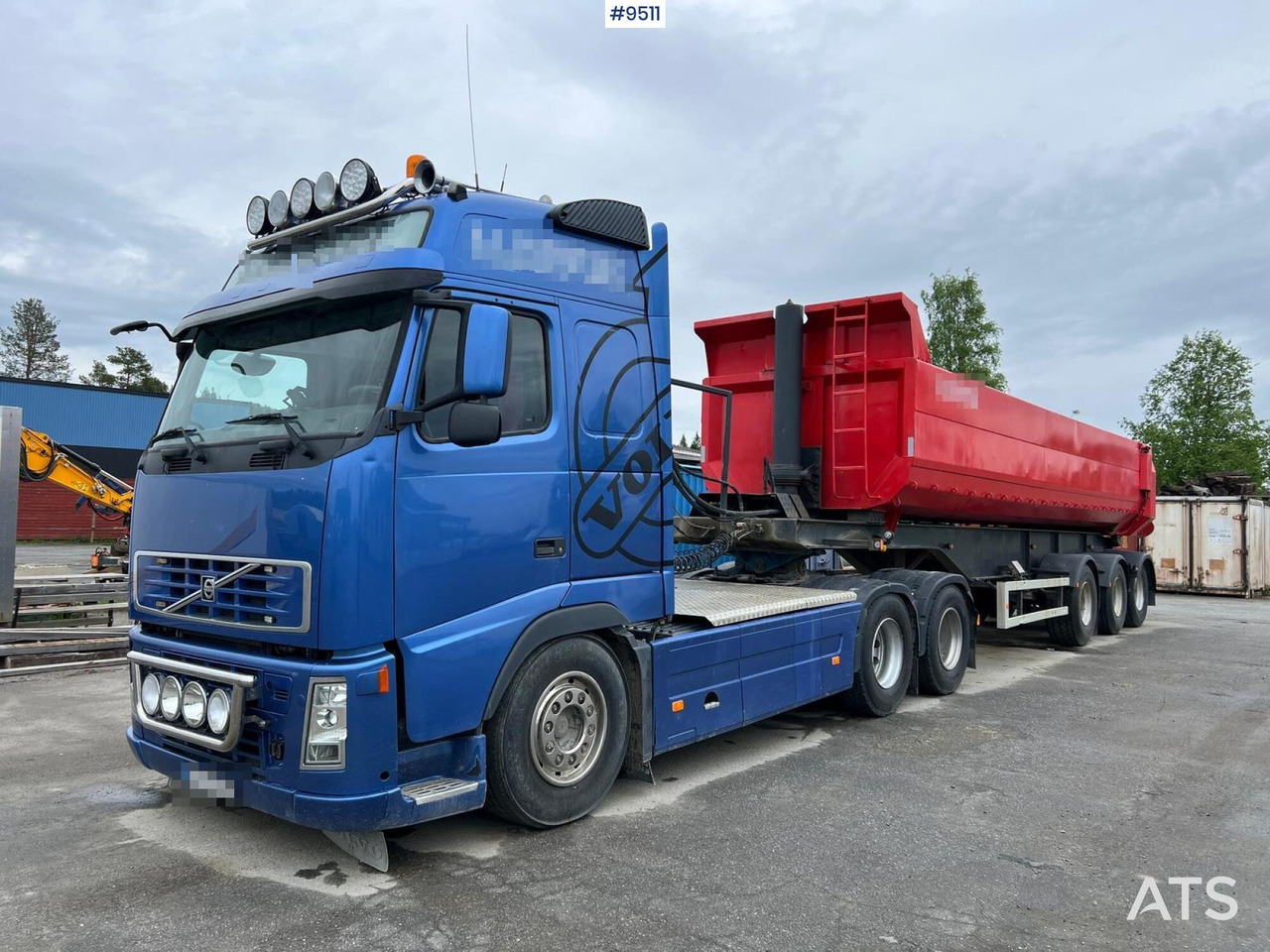 Volvo FH 480 Tractor unit with tipper trailer - Влекач, Самосвал ремарке: снимка 1 Volvo FH 480 Tractor unit with tipper trailer - Влекач, Самосвал ремарке: снимка 1