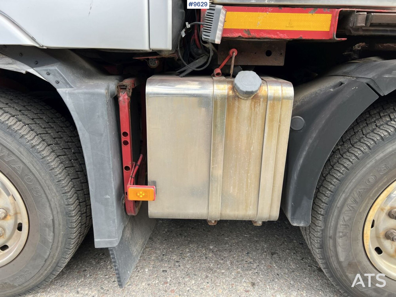 Влекач, Нискорамна площадка полуремарке Volvo FH16 5-axle tractor unit, GOLDHOFER STZ-VL 4-41/80 trailer: снимка 19