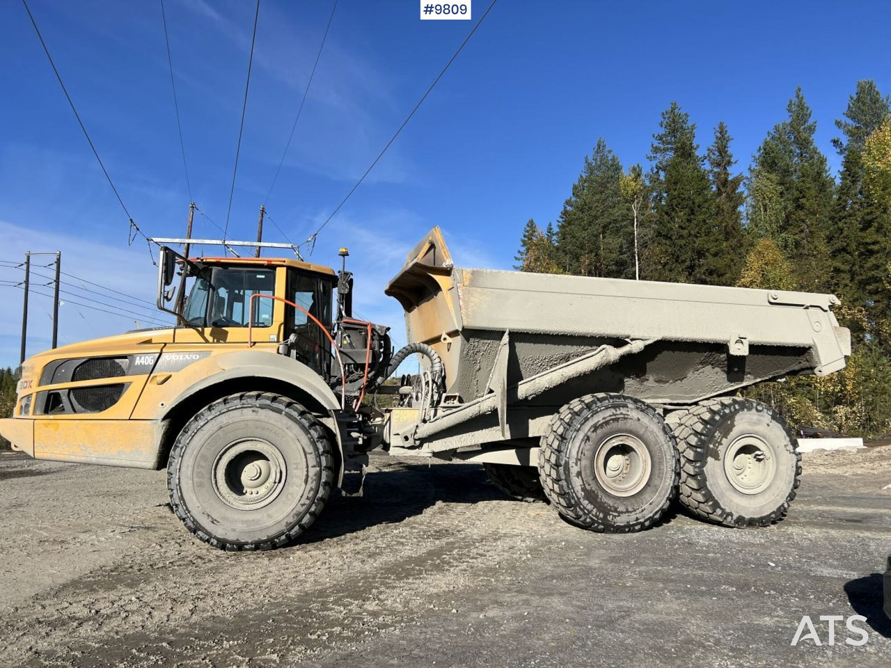 Volvo A40G dump truck - Съчленен самосвал: снимка 3 Volvo A40G dump truck - Съчленен самосвал: снимка 3