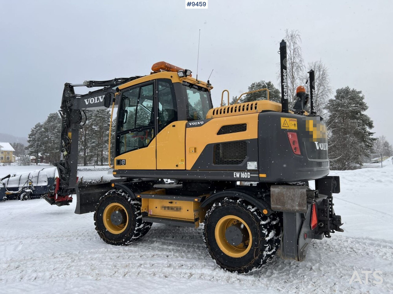 Volvo EW160 D Wheeled excavator (VIDEO) - Колесен багер: снимка 2 Volvo EW160 D Wheeled excavator (VIDEO) - Колесен багер: снимка 2