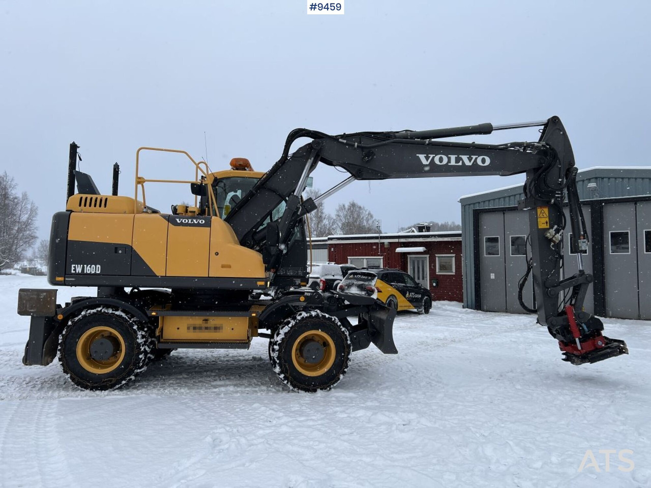 Volvo EW160 D Wheeled excavator (VIDEO) - Колесен багер: снимка 4 Volvo EW160 D Wheeled excavator (VIDEO) - Колесен багер: снимка 4