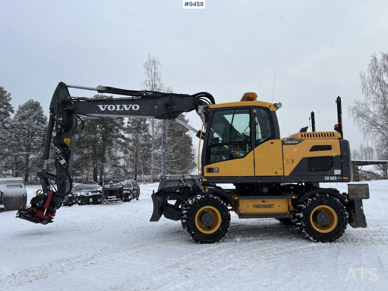 Volvo EW160 D Wheeled excavator (VIDEO) - Колесен багер: снимка 1 Volvo EW160 D Wheeled excavator (VIDEO) - Колесен багер: снимка 1
