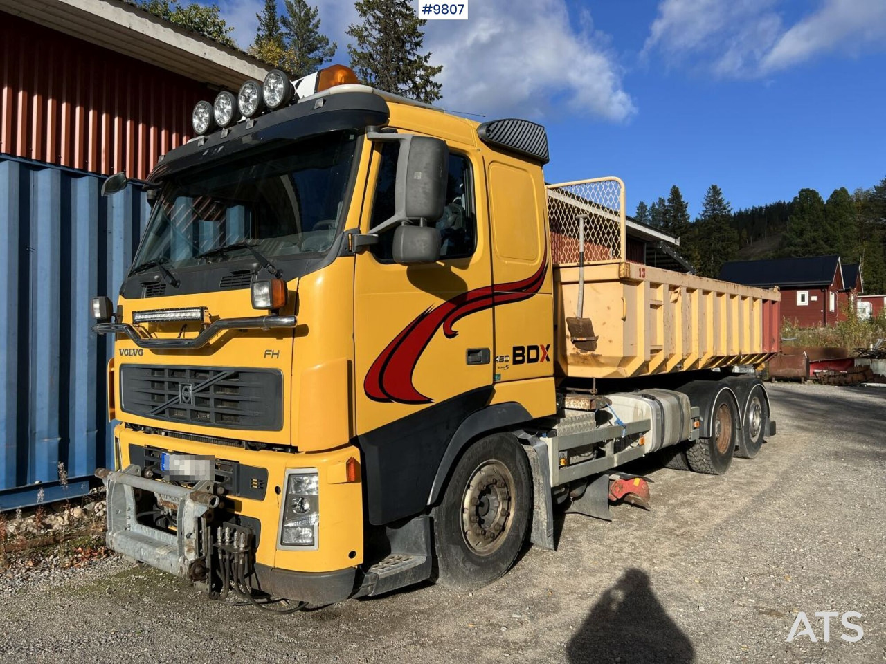 Volvo FH-480 6*2 with LAXO-Quick lock and plow equipment - Самосвал камион: снимка 2 Volvo FH-480 6*2 with LAXO-Quick lock and plow equipment - Самосвал камион: снимка 2