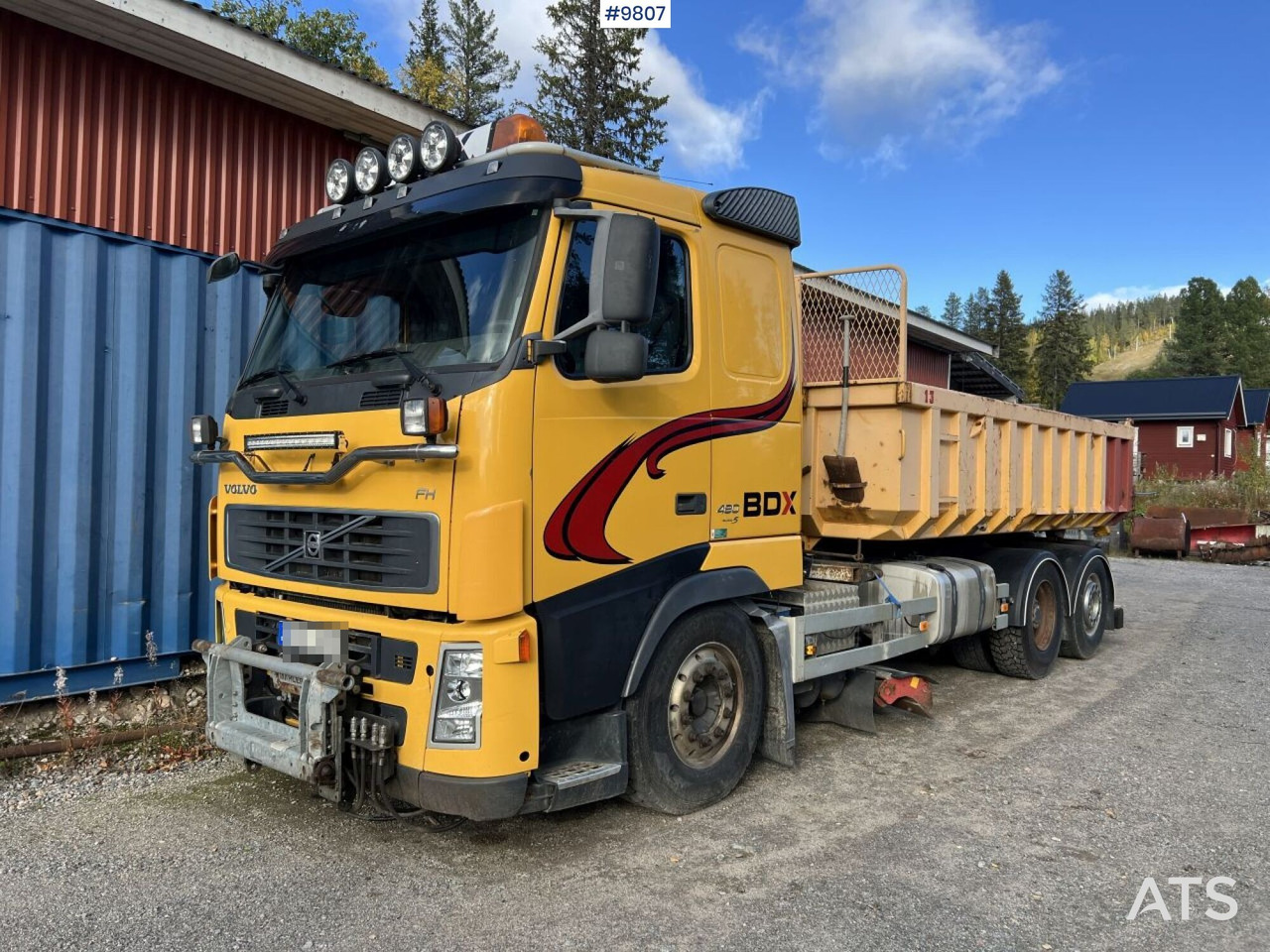 Volvo FH-480 6*2 with LAXO-Quick lock and plow equipment - Самосвал камион: снимка 1 Volvo FH-480 6*2 with LAXO-Quick lock and plow equipment - Самосвал камион: снимка 1