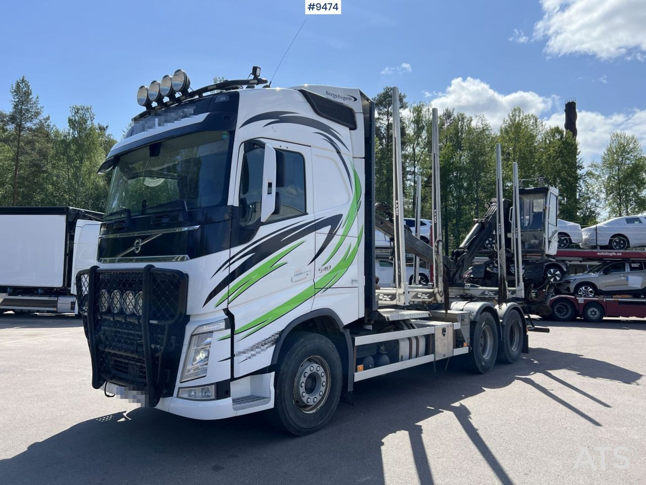 Volvo FH13 Logging truck with Loglift 105S crane - Камион за дърва: снимка 1 Volvo FH13 Logging truck with Loglift 105S crane - Камион за дърва: снимка 1