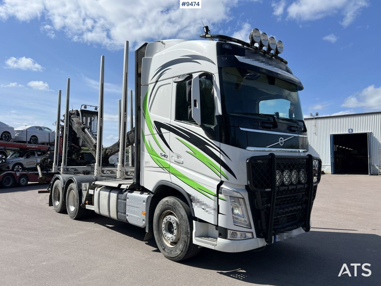 Volvo FH13 Logging truck with Loglift 105S crane - Камион за дърва: снимка 2 Volvo FH13 Logging truck with Loglift 105S crane - Камион за дърва: снимка 2