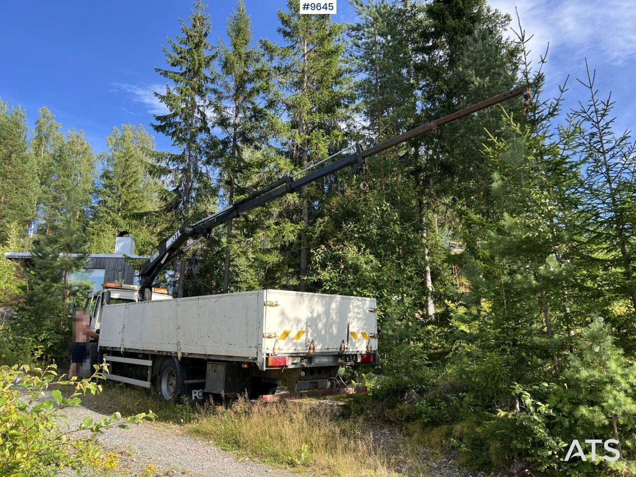 Volvo FL 614 4X2 Crane truck Repair object (VIDEO) - Бордови камион, Камион с кран: снимка 5 Volvo FL 614 4X2 Crane truck Repair object (VIDEO) - Бордови камион, Камион с кран: снимка 5