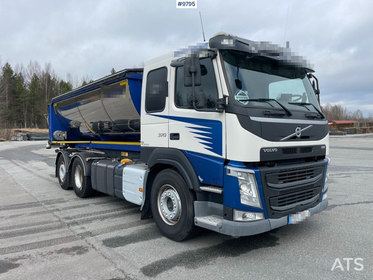 Volvo FM 370 6X2 Spreader truck - Самосвал камион: снимка 3 Volvo FM 370 6X2 Spreader truck - Самосвал камион: снимка 3