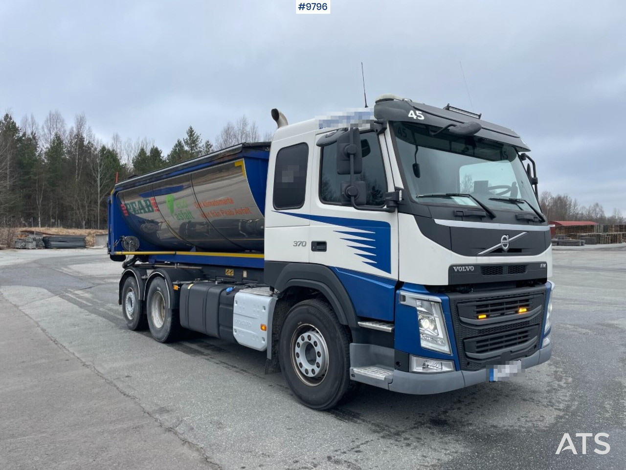 Volvo FM 370 6x2 Spreader truck - Самосвал камион: снимка 3 Volvo FM 370 6x2 Spreader truck - Самосвал камион: снимка 3