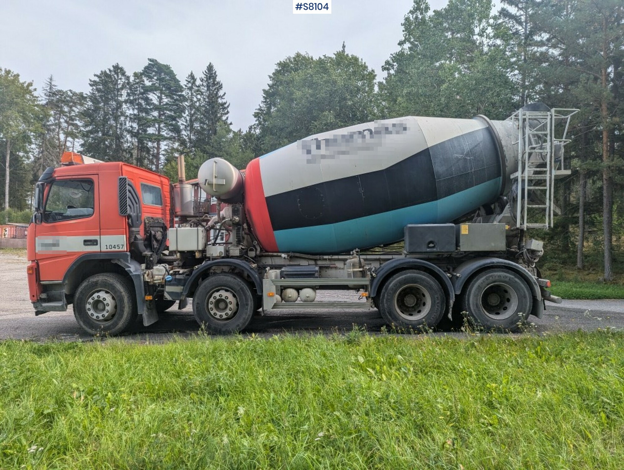 Бетоновоз Volvo FM400 8X4 Mixer Truck SEE VIDEO: снимка 8