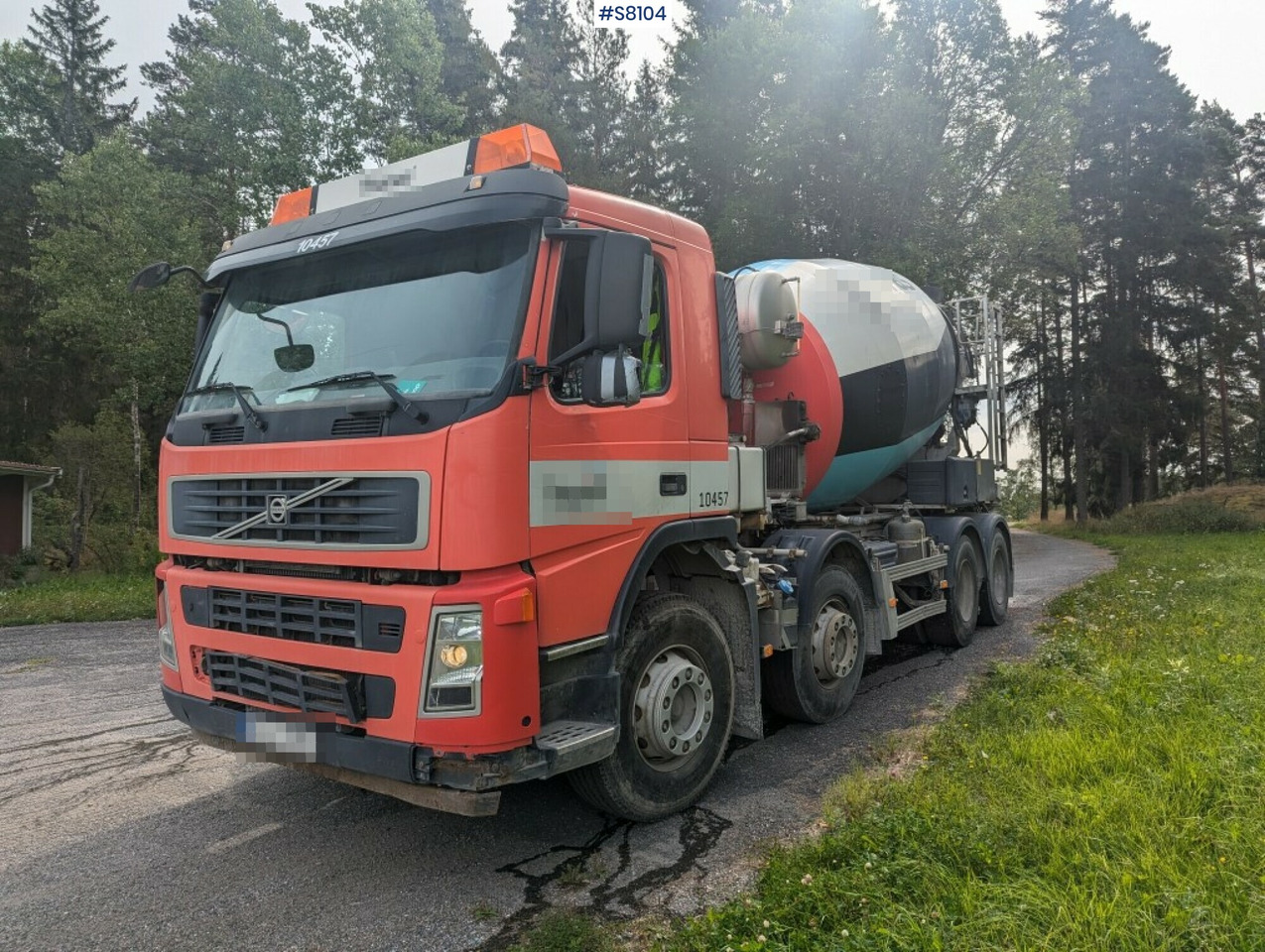 Бетоновоз Volvo FM400 8X4 Mixer Truck SEE VIDEO: снимка 7