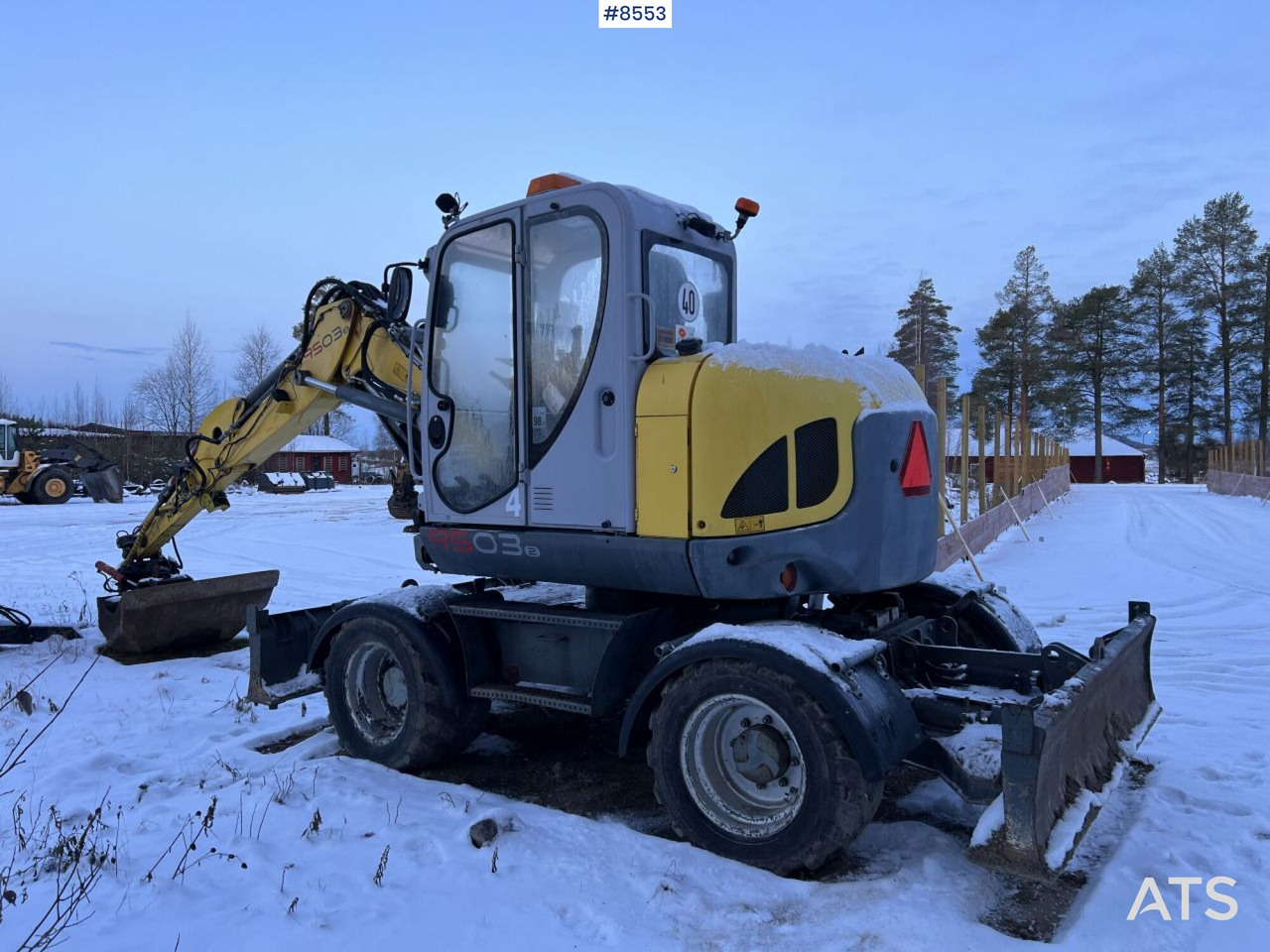 Wacker Neuson 9503 Wheeled excavator, wagon and gears - Колесен багер: снимка 2 Wacker Neuson 9503 Wheeled excavator, wagon and gears - Колесен багер: снимка 2