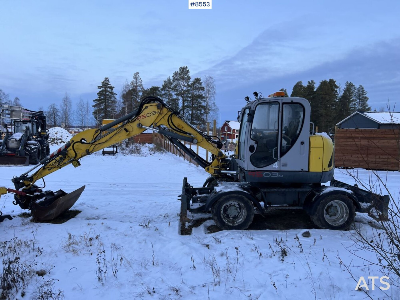 Wacker Neuson 9503 Wheeled excavator, wagon and gears - Колесен багер: снимка 3 Wacker Neuson 9503 Wheeled excavator, wagon and gears - Колесен багер: снимка 3