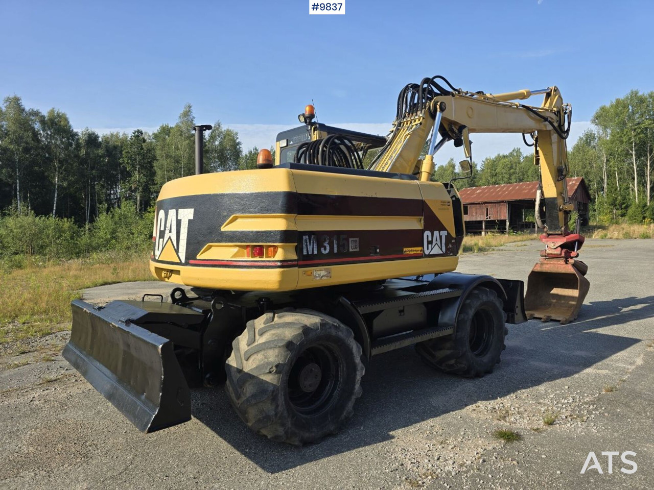 Wheel Excavator CAT M315 (See Video) - Колесен багер: снимка 3 Wheel Excavator CAT M315 (See Video) - Колесен багер: снимка 3
