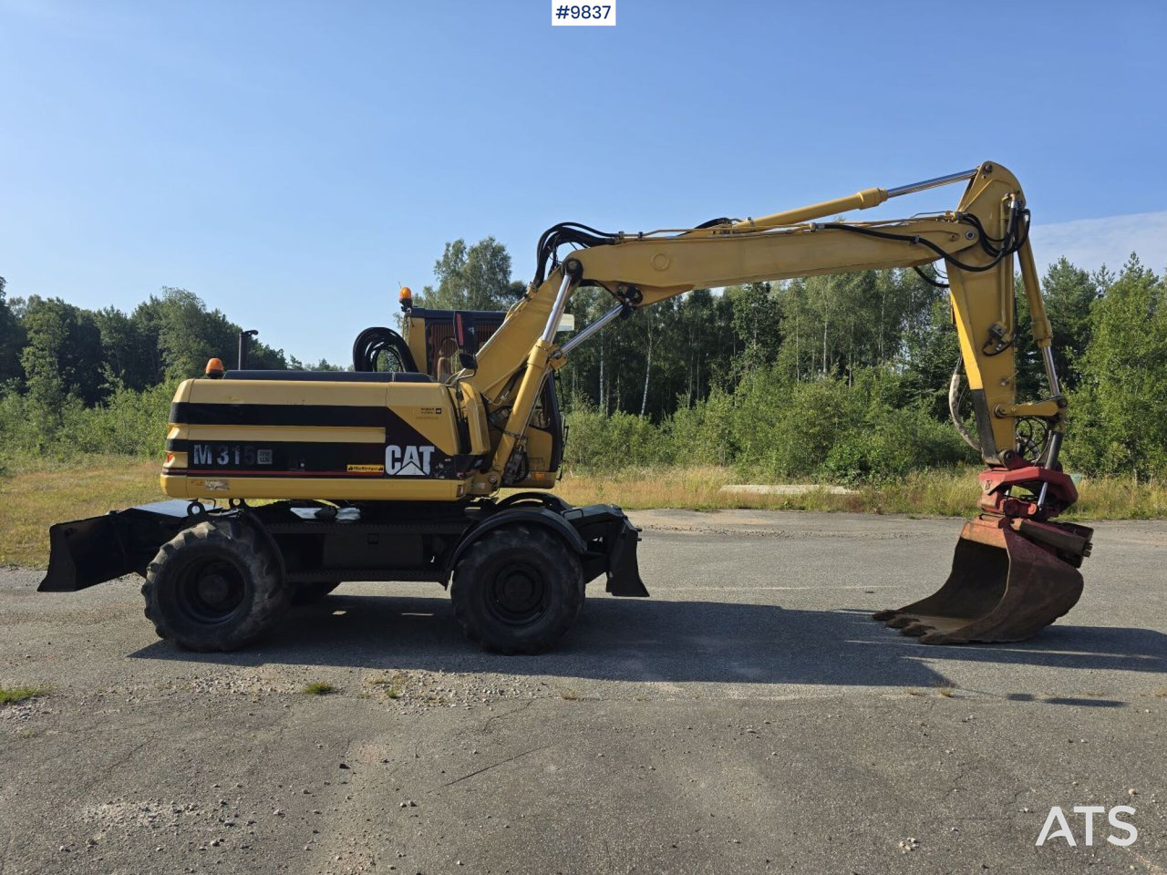 Wheel Excavator CAT M315 (See Video) - Колесен багер: снимка 2 Wheel Excavator CAT M315 (See Video) - Колесен багер: снимка 2