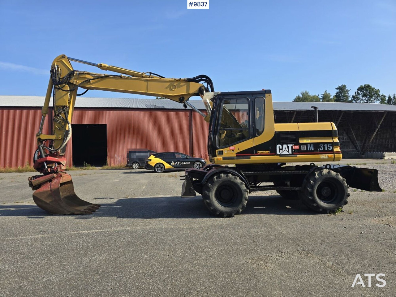 Wheel Excavator CAT M315 (See Video) - Колесен багер: снимка 1 Wheel Excavator CAT M315 (See Video) - Колесен багер: снимка 1