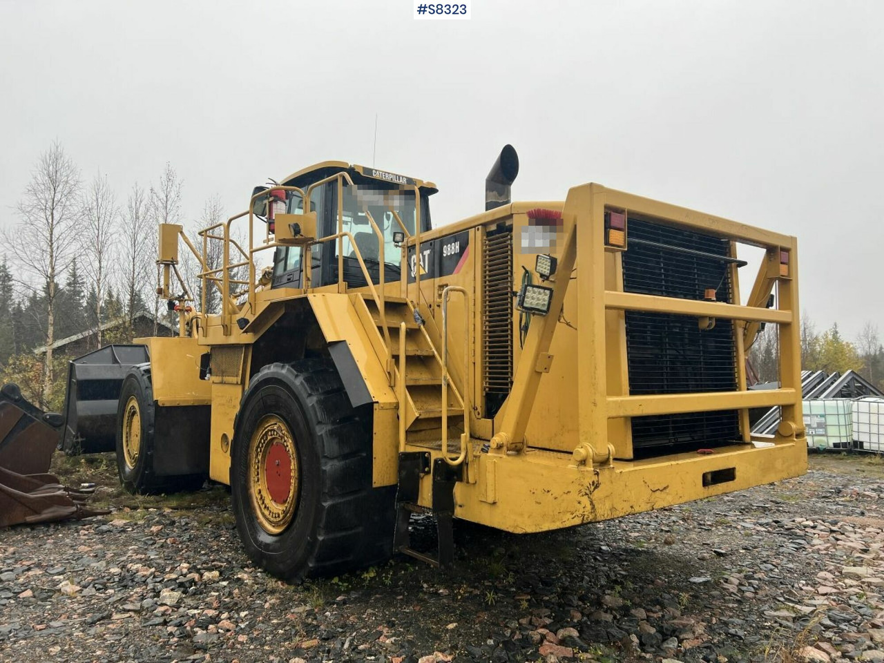 Wheel loader, CAT 988H with bucket - Колесен товарач: снимка 2 Wheel loader, CAT 988H with bucket - Колесен товарач: снимка 2