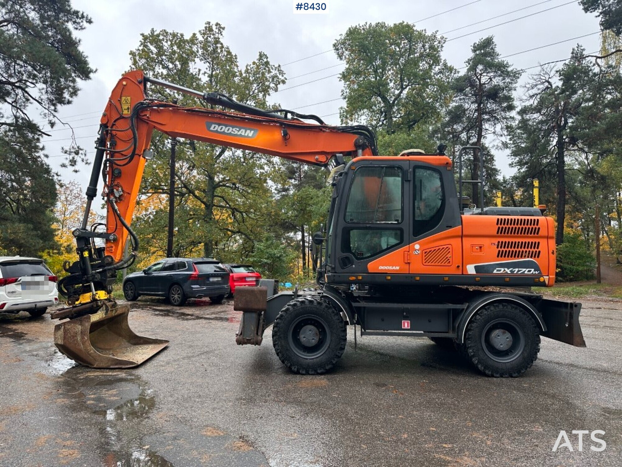Wheeled Excavator Doosan DX170W (See video) - Колесен багер: снимка 2 Wheeled Excavator Doosan DX170W (See video) - Колесен багер: снимка 2
