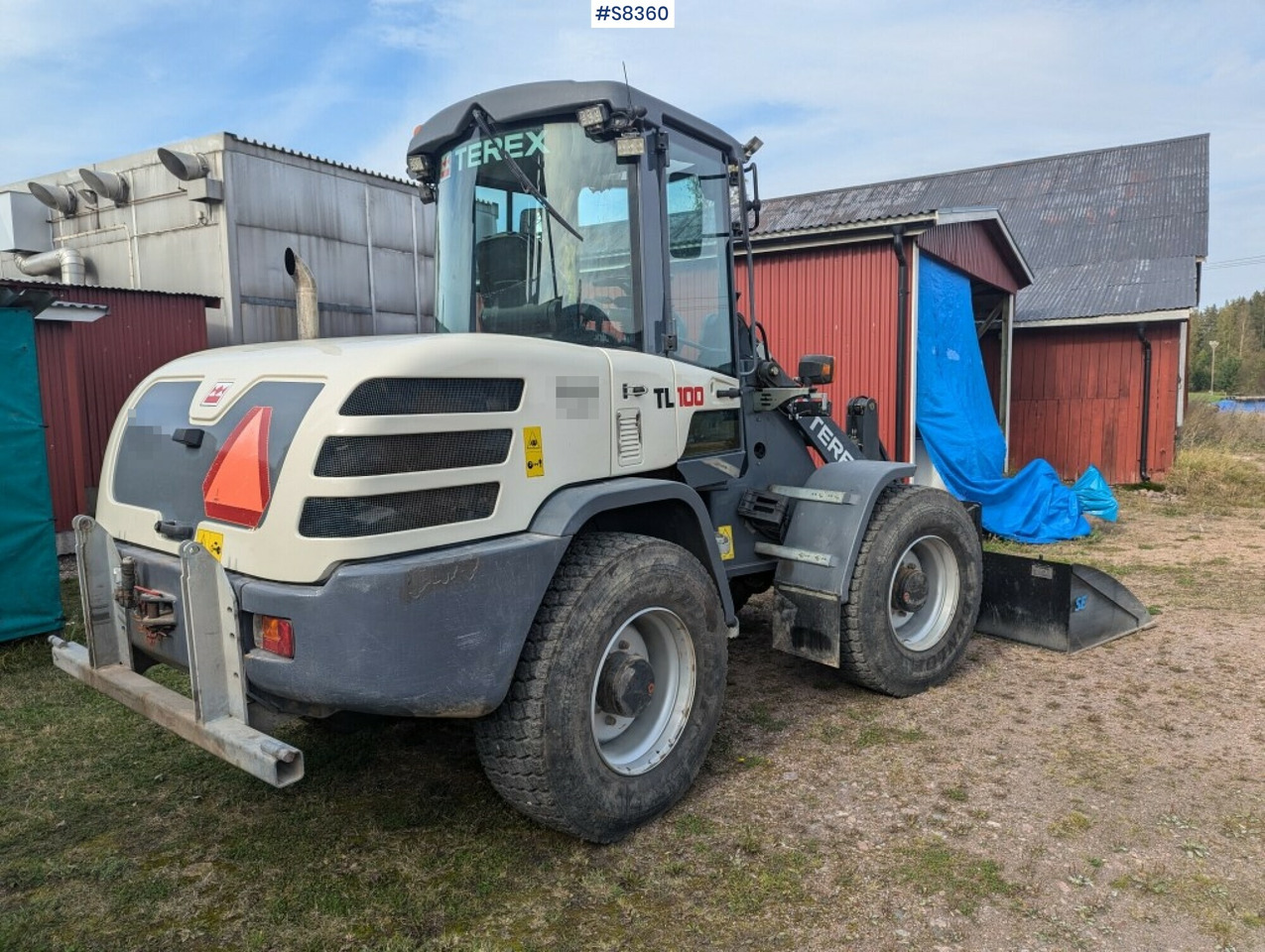 Wheeled Loader Terex TL100 with gear - Колесен товарач: снимка 3 Wheeled Loader Terex TL100 with gear - Колесен товарач: снимка 3