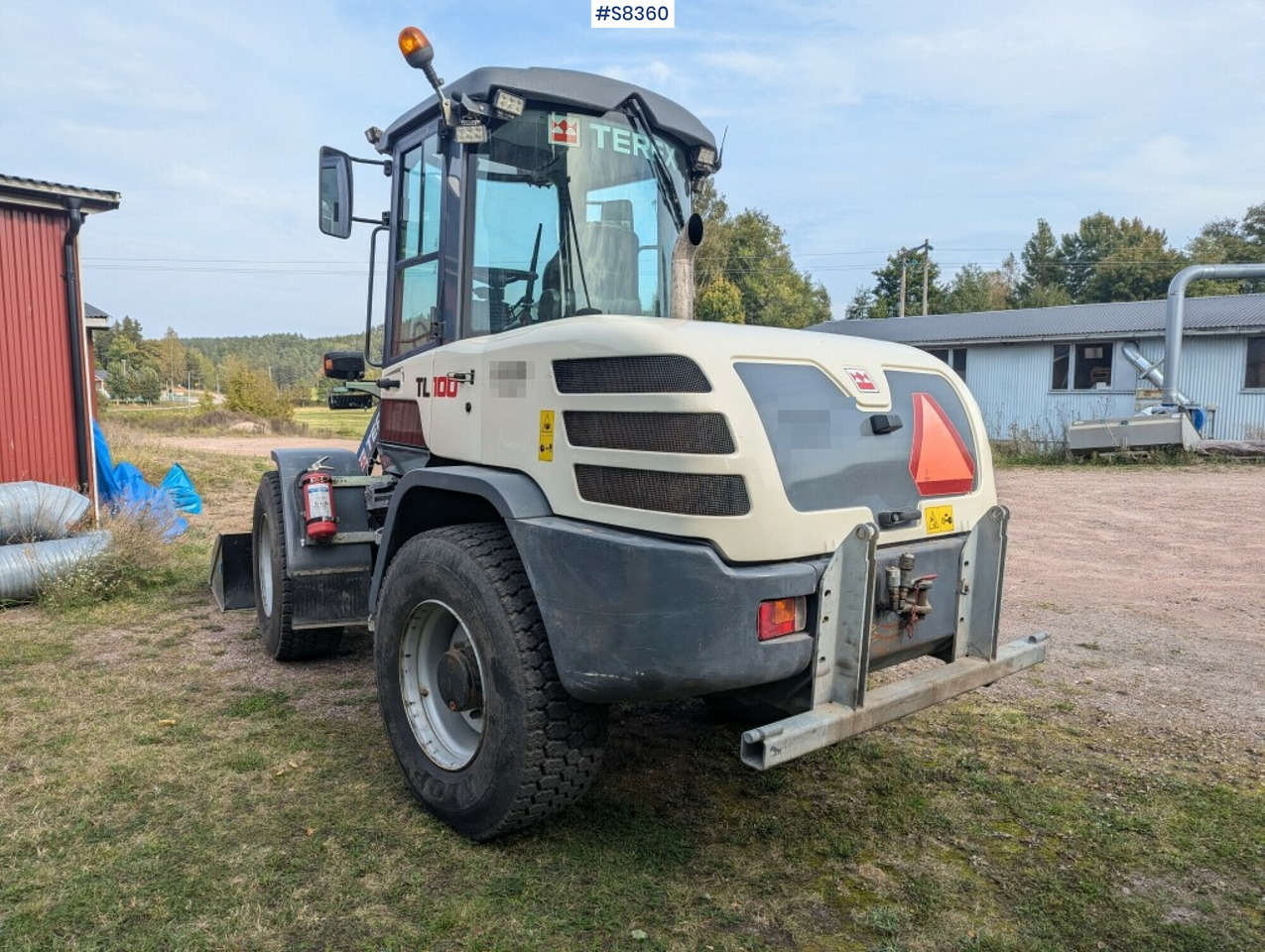 Wheeled Loader Terex TL100 with gear - Колесен товарач: снимка 4 Wheeled Loader Terex TL100 with gear - Колесен товарач: снимка 4
