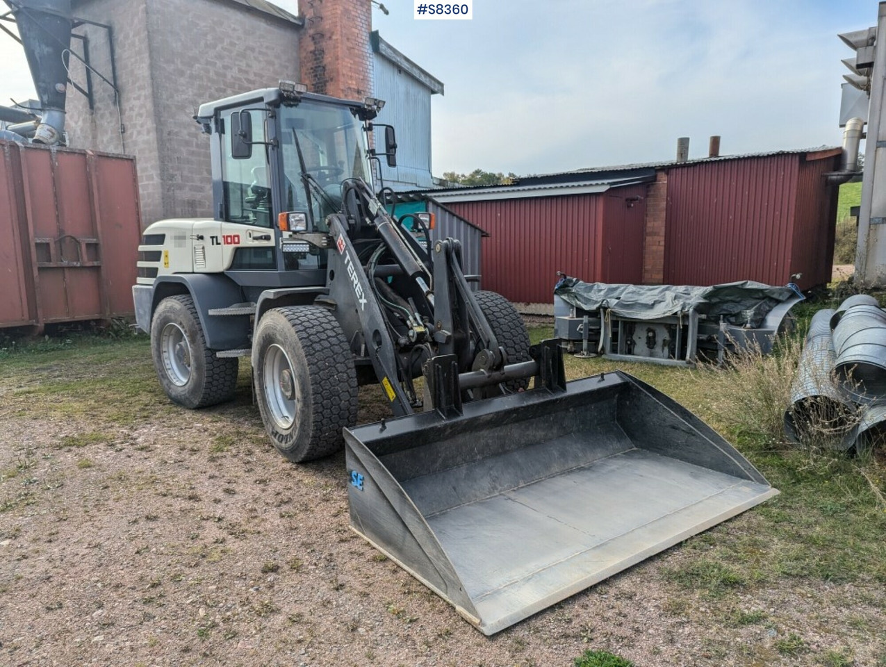 Wheeled Loader Terex TL100 with gear - Колесен товарач: снимка 2 Wheeled Loader Terex TL100 with gear - Колесен товарач: снимка 2