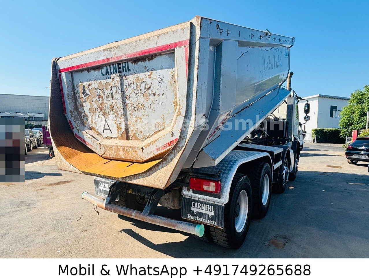 DAF CF 450 BB Carnehl Muldenkipper *Hardox/16,5m³ - Мултилифт за контейнери камион: снимка 5 DAF CF 450 BB Carnehl Muldenkipper *Hardox/16,5m³ - Мултилифт за контейнери камион: снимка 5