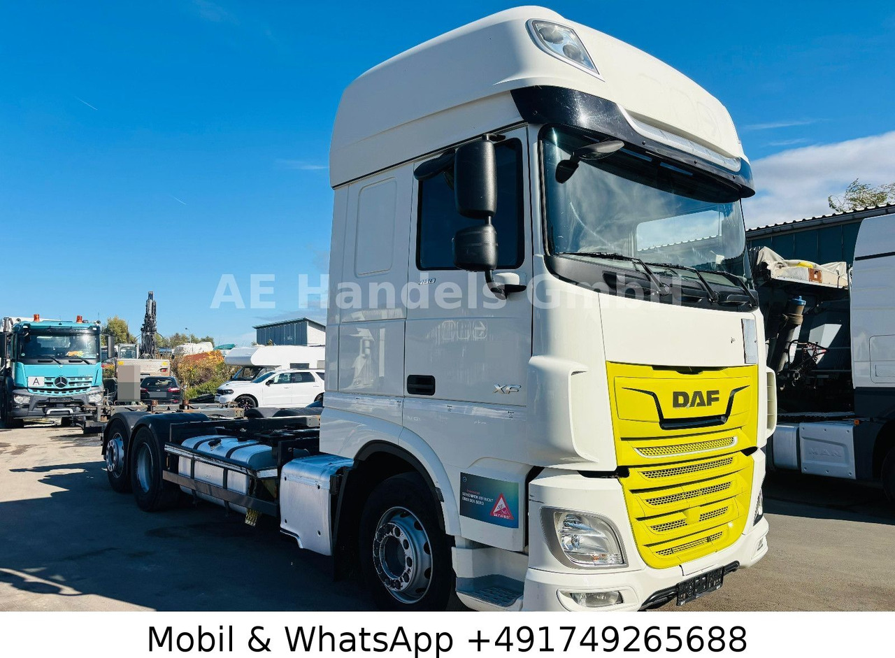 DAF XF480 SSC BDF *Retarder/Lenk+Lift/ACC/2xTank/AHK - Контейнеровоз/ Сменна каросерия камион: снимка 1 DAF XF480 SSC BDF *Retarder/Lenk+Lift/ACC/2xTank/AHK - Контейнеровоз/ Сменна каросерия камион: снимка 1
