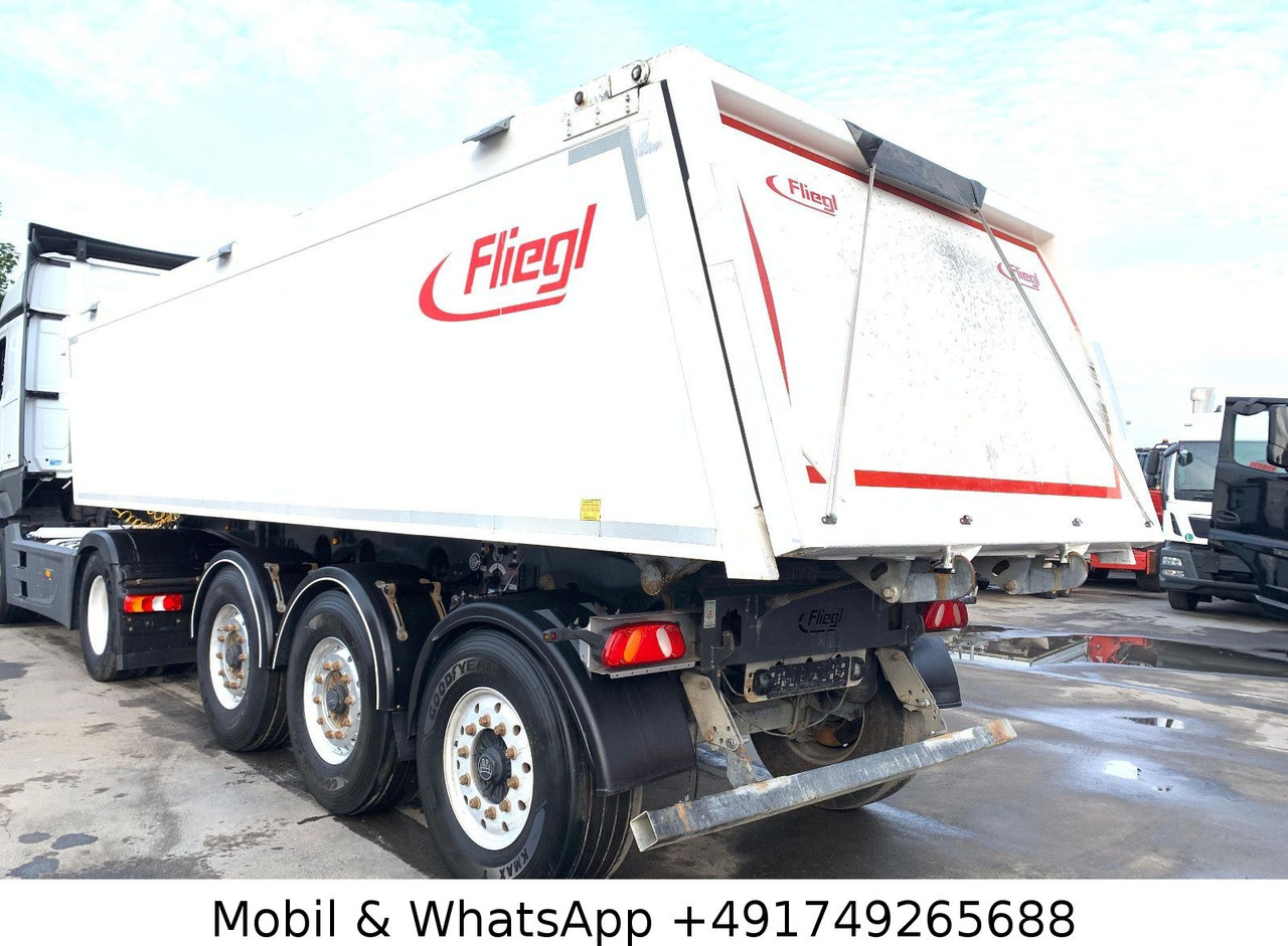 Fliegl DHKA Aluminium Kasten*24m³/Liftachse/Alcoa/Wabco - Самосвал полуремарке: снимка 4 Fliegl DHKA Aluminium Kasten*24m³/Liftachse/Alcoa/Wabco - Самосвал полуремарке: снимка 4