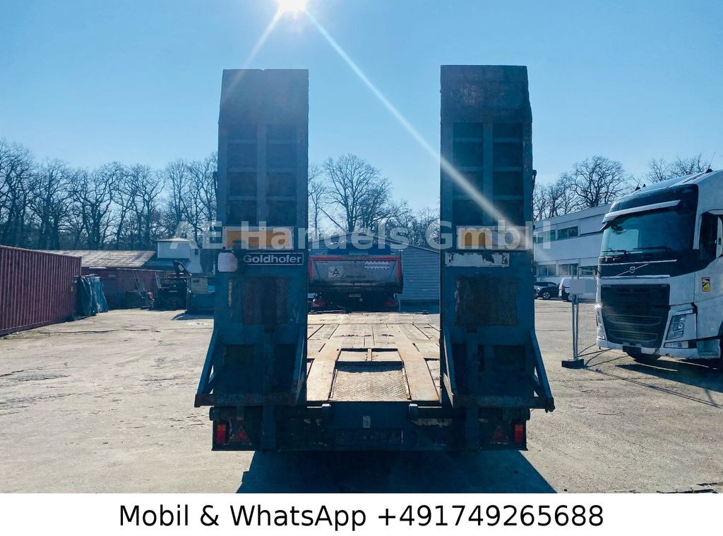 Goldhofer TU 3-24/80 Drehschemel *Rampen/L.8,30m/TÜV-11.25 - Нискорамна площадка ремарке: снимка 4 Goldhofer TU 3-24/80 Drehschemel *Rampen/L.8,30m/TÜV-11.25 - Нискорамна площадка ремарке: снимка 4