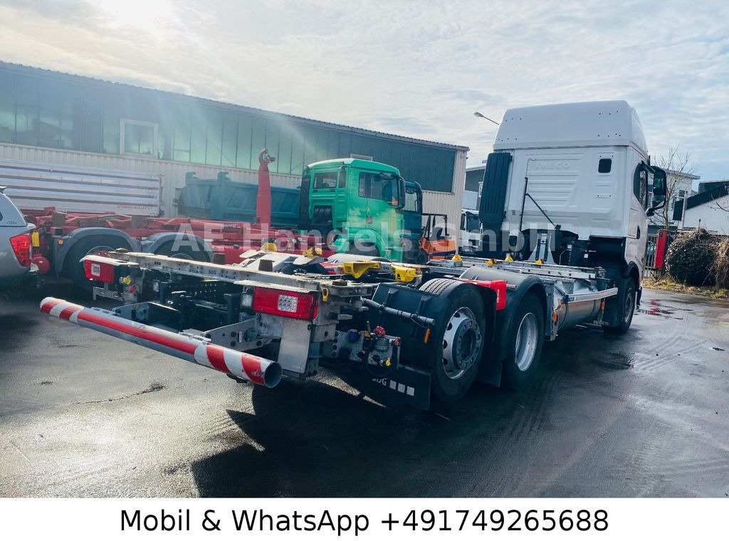 Iveco S-Way 460 LL BDF Multi LNG *Retarder/Lenk+Lift - Контейнеровоз/ Сменна каросерия камион: снимка 4 Iveco S-Way 460 LL BDF Multi LNG *Retarder/Lenk+Lift - Контейнеровоз/ Сменна каросерия камион: снимка 4