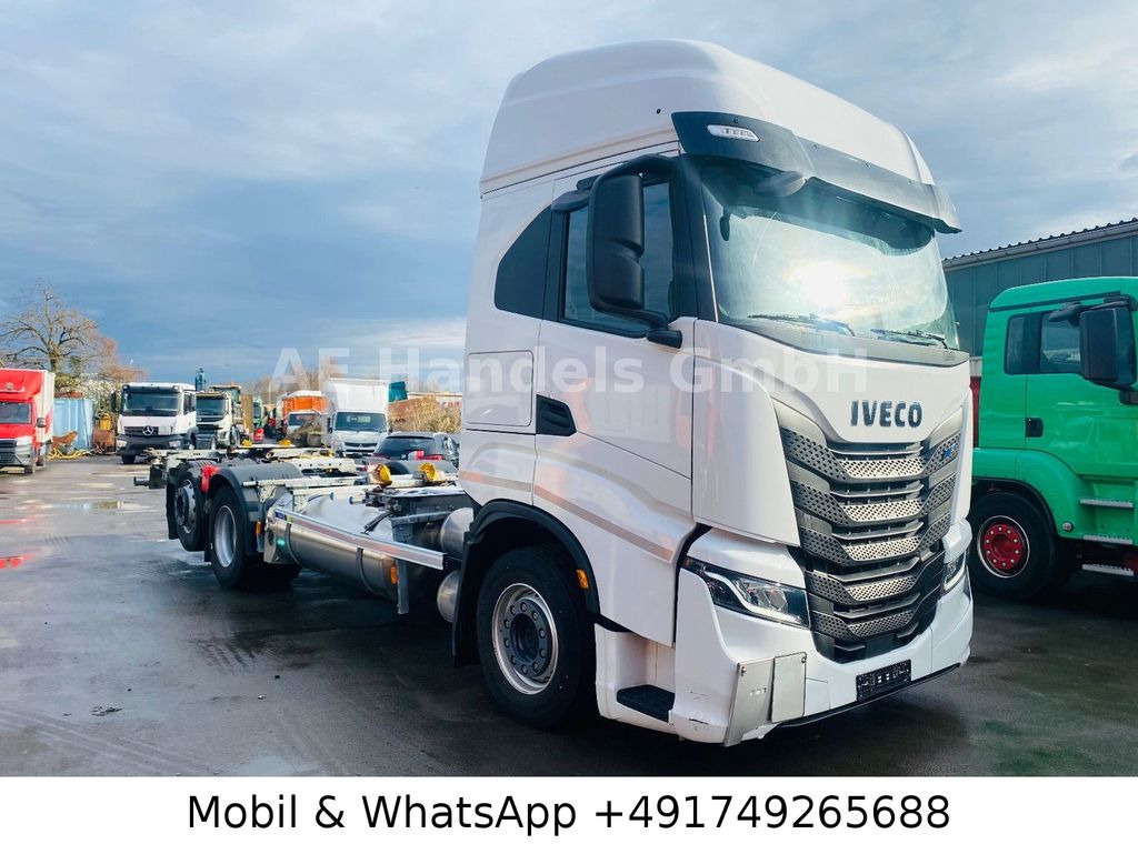 Iveco S-Way 460 LL BDF Multi LNG *Retarder/Lenk+Lift - Контейнеровоз/ Сменна каросерия камион: снимка 5 Iveco S-Way 460 LL BDF Multi LNG *Retarder/Lenk+Lift - Контейнеровоз/ Сменна каросерия камион: снимка 5