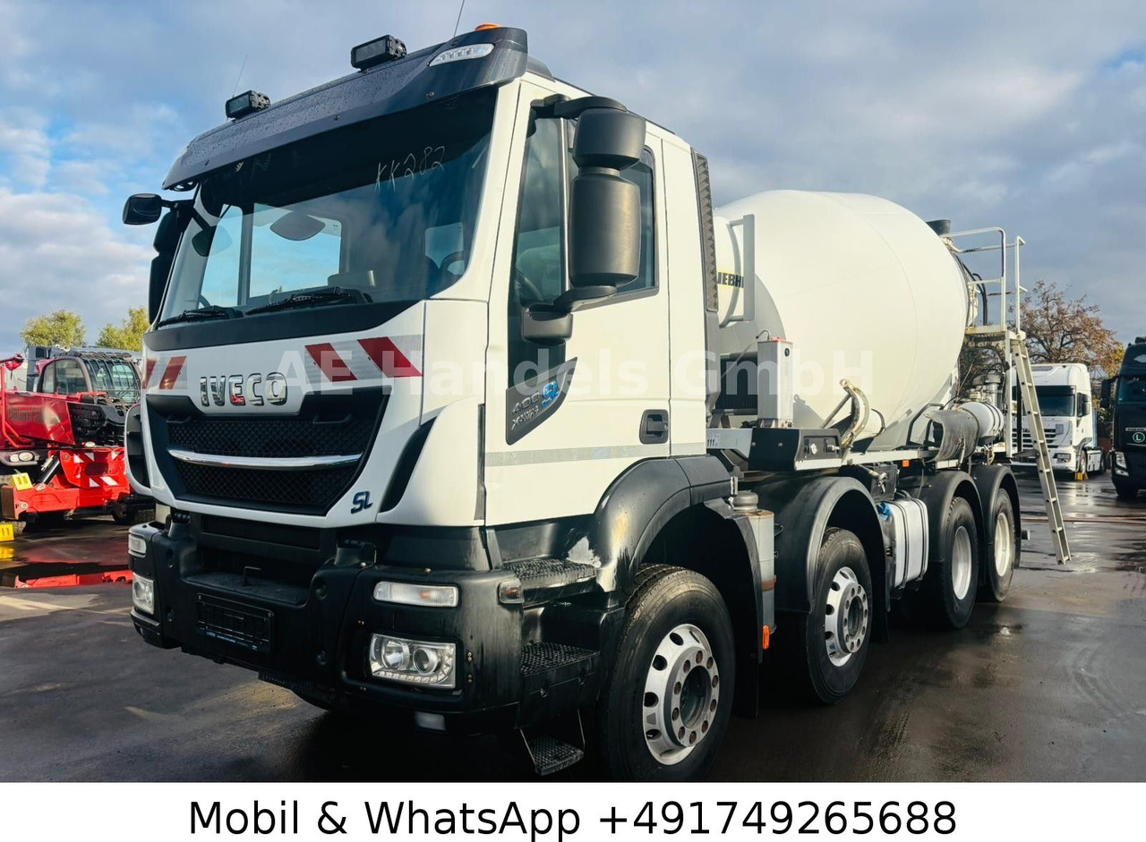 Iveco Stralis 400 X-Way BL 8x4 | Liebherr HTM-405-1505 - Бетоновоз: снимка 1 Iveco Stralis 400 X-Way BL 8x4 | Liebherr HTM-405-1505 - Бетоновоз: снимка 1