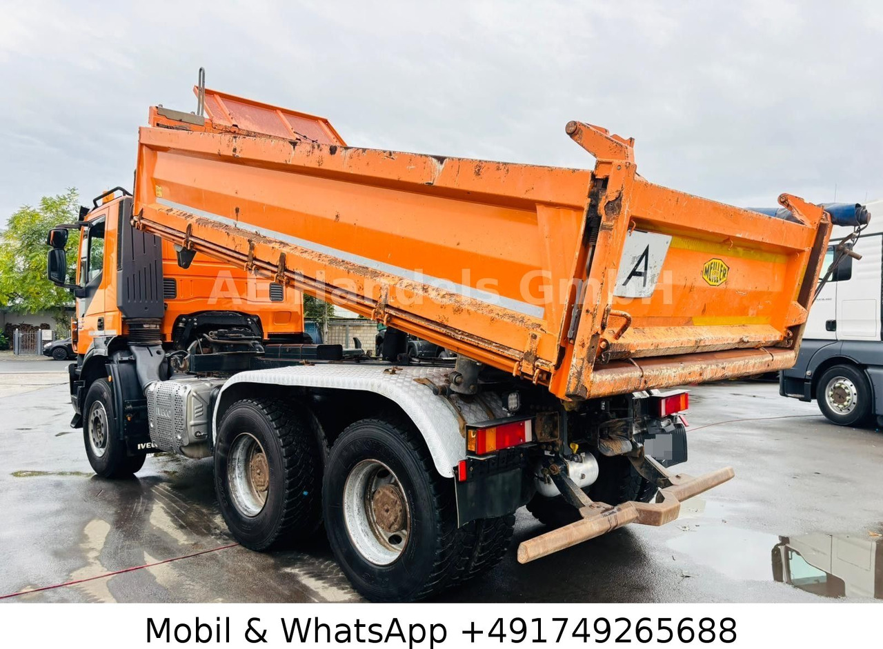 Iveco Trakker 410 E6 BB 6x4 Meiller-Kipper *10m³/AHK - Самосвал камион: снимка 3 Iveco Trakker 410 E6 BB 6x4 Meiller-Kipper *10m³/AHK - Самосвал камион: снимка 3