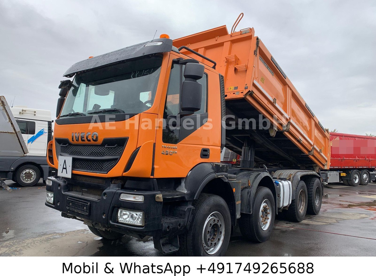 Iveco Trakker 450 E6 BB 8x4 Meiller *13m³/Bordmatik/AP - Самосвал камион: снимка 2 Iveco Trakker 450 E6 BB 8x4 Meiller *13m³/Bordmatik/AP - Самосвал камион: снимка 2