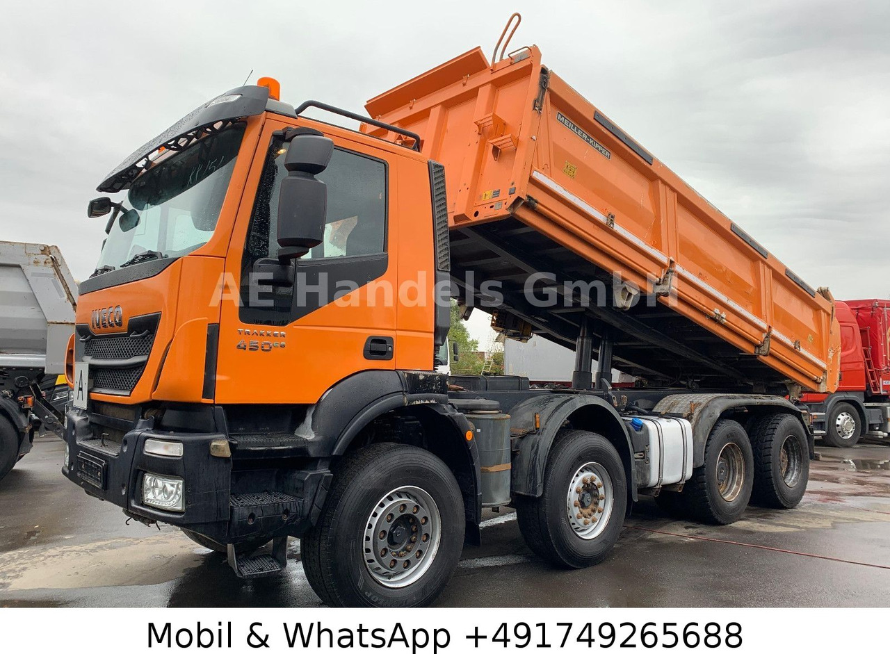 Iveco Trakker 450 E6 BB 8x4 Meiller *13m³/Bordmatik/AP - Самосвал камион: снимка 3 Iveco Trakker 450 E6 BB 8x4 Meiller *13m³/Bordmatik/AP - Самосвал камион: снимка 3
