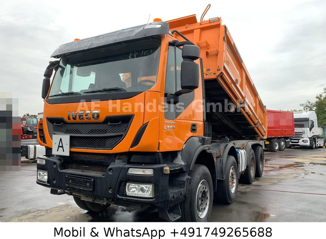 Iveco Trakker 450 E6 BB 8x4 Meiller *13m³/Bordmatik/AP - Самосвал камион: снимка 1 Iveco Trakker 450 E6 BB 8x4 Meiller *13m³/Bordmatik/AP - Самосвал камион: снимка 1