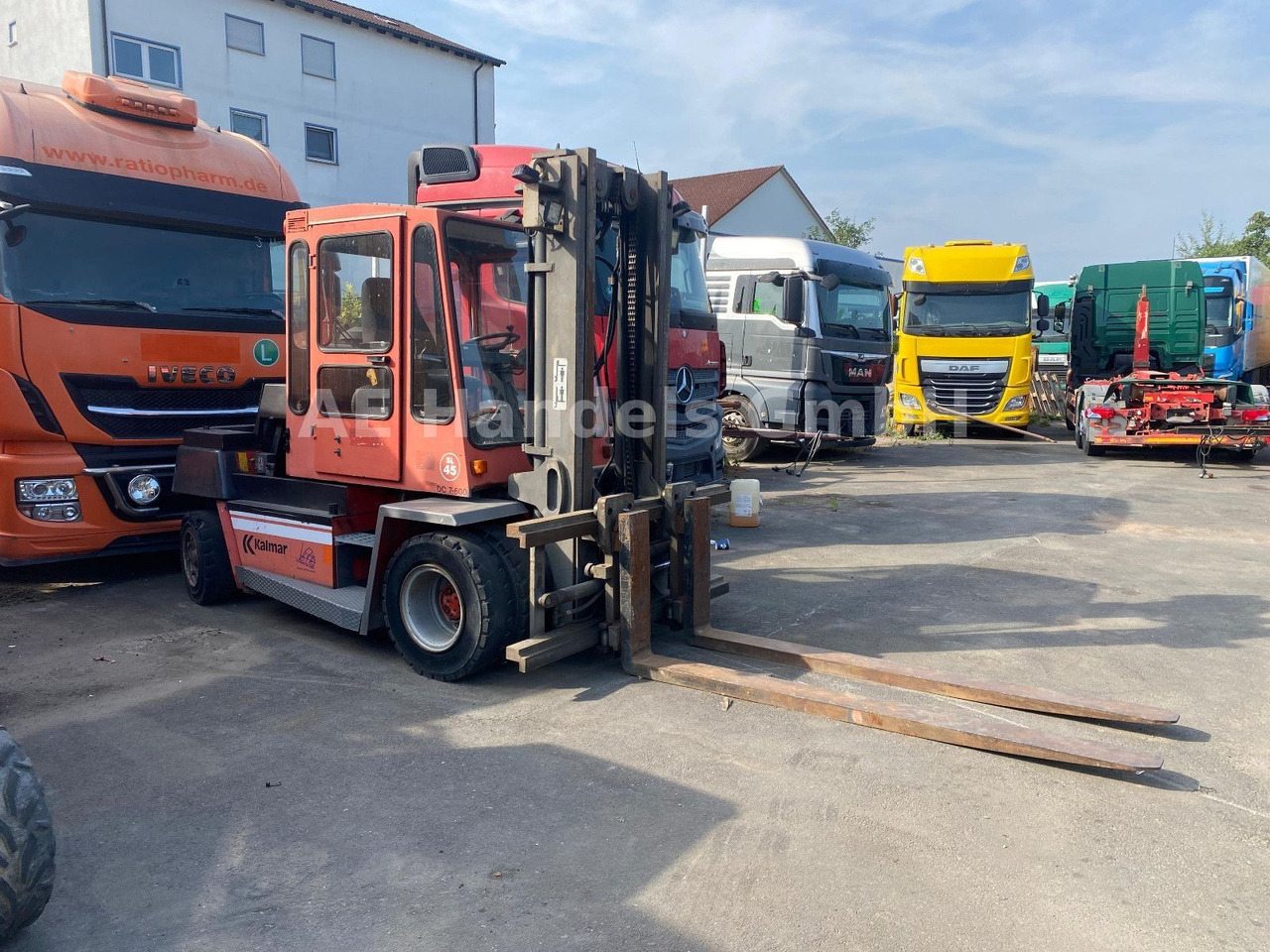 Kalmar DC7-600 Frontstapler *Seitenschieber/Duplex - Дизелов мотокар: снимка 1 Kalmar DC7-600 Frontstapler *Seitenschieber/Duplex - Дизелов мотокар: снимка 1