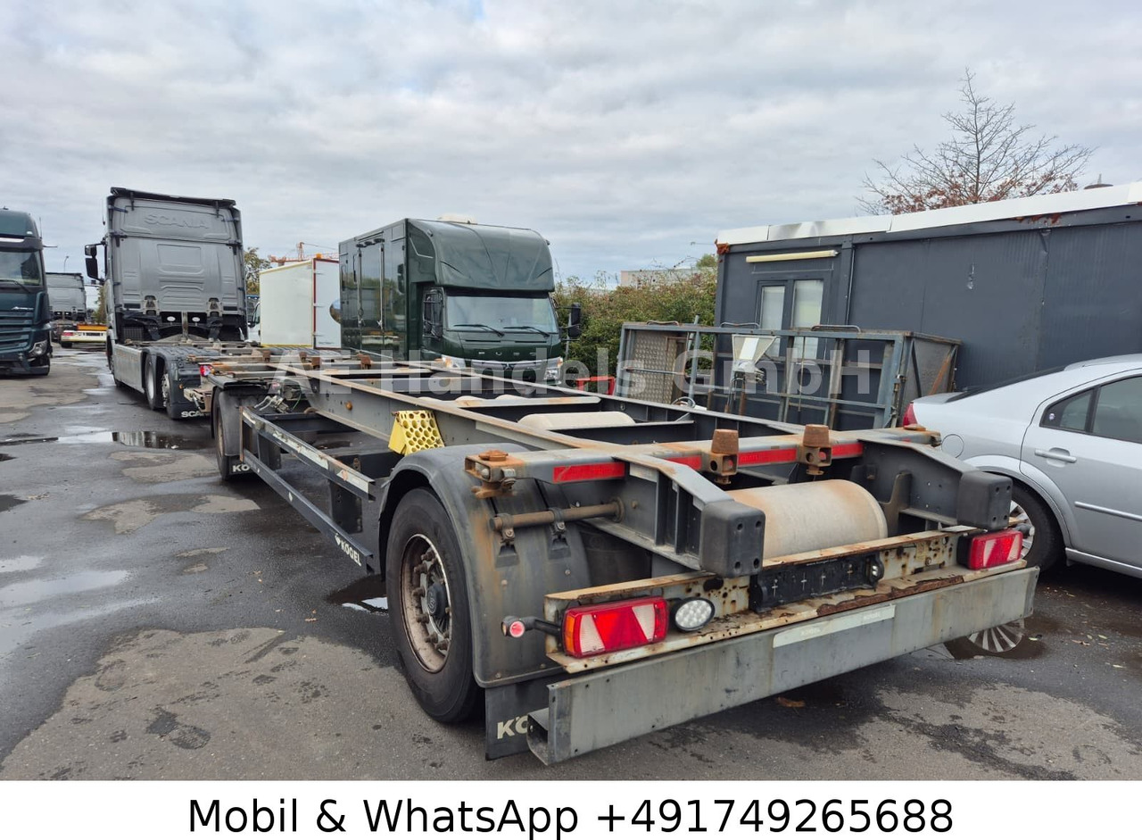 Kögel AW 18 BDF Drehschemel *Scheibenbremsen/Vollluft - Контейнеровоз/ Сменна каросерия ремарке: снимка 4 Kögel AW 18 BDF Drehschemel *Scheibenbremsen/Vollluft - Контейнеровоз/ Сменна каросерия ремарке: снимка 4