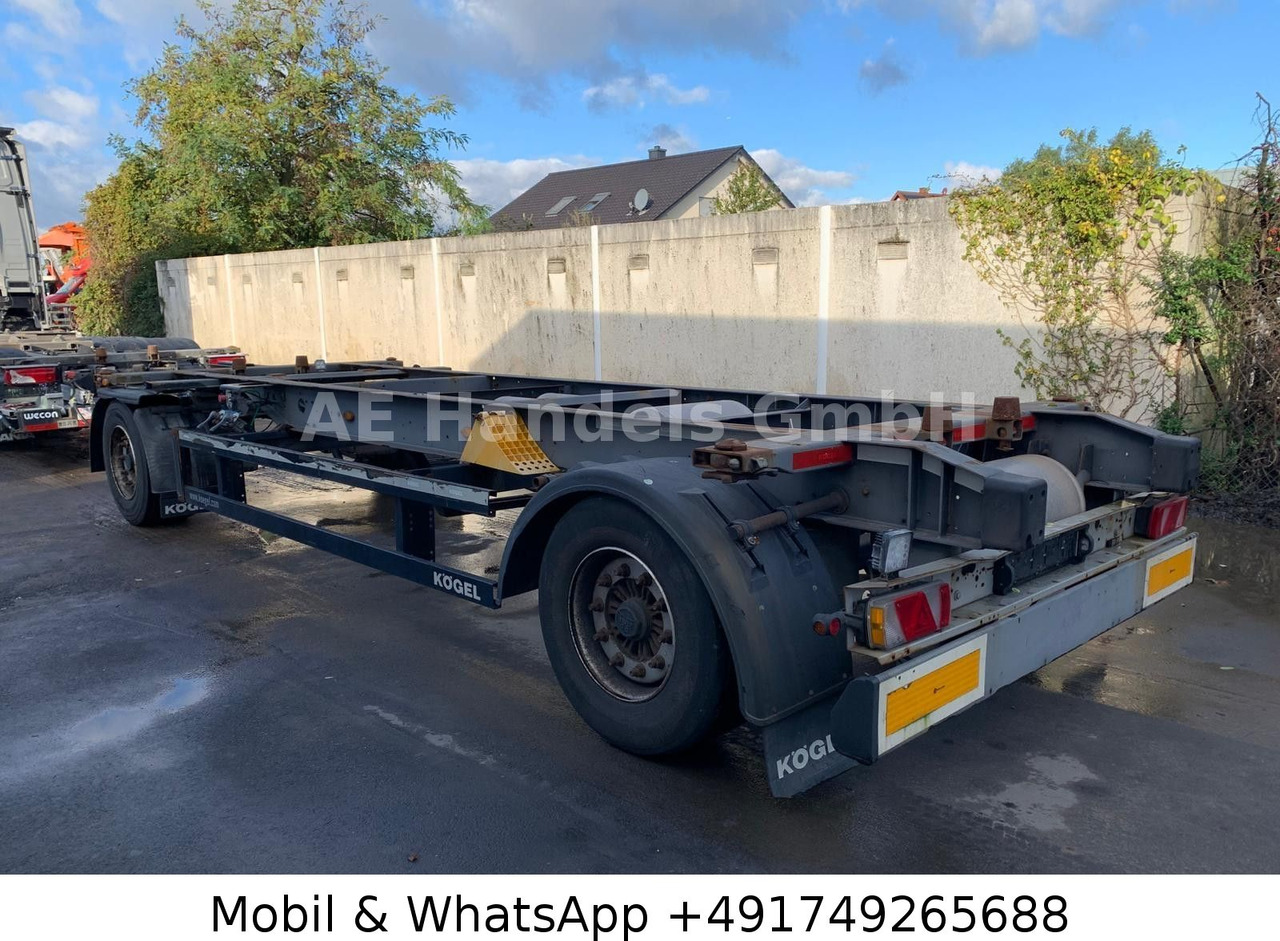 Kögel AW 18 BDF Drehschemel *Scheibenbremsen/Vollluft - Контейнеровоз/ Сменна каросерия ремарке: снимка 4 Kögel AW 18 BDF Drehschemel *Scheibenbremsen/Vollluft - Контейнеровоз/ Сменна каросерия ремарке: снимка 4