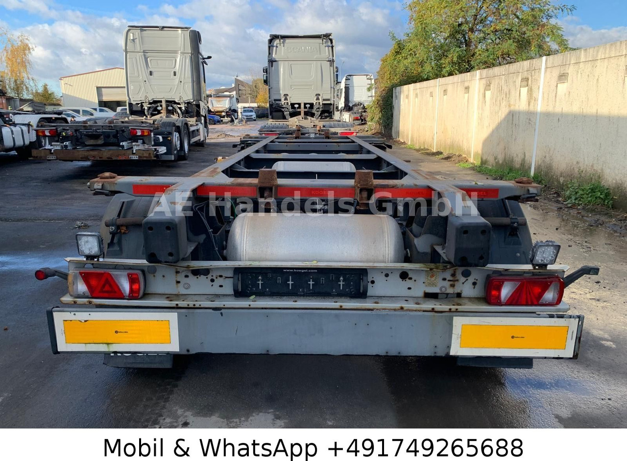 Kögel AW 18 BDF Drehschemel *Scheibenbremsen/Vollluft - Контейнеровоз/ Сменна каросерия ремарке: снимка 3 Kögel AW 18 BDF Drehschemel *Scheibenbremsen/Vollluft - Контейнеровоз/ Сменна каросерия ремарке: снимка 3